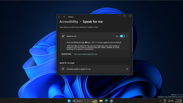 Hands-on-with-the-‘Speak-for-me-feature-in-Windows-11-24H2-696x392-1