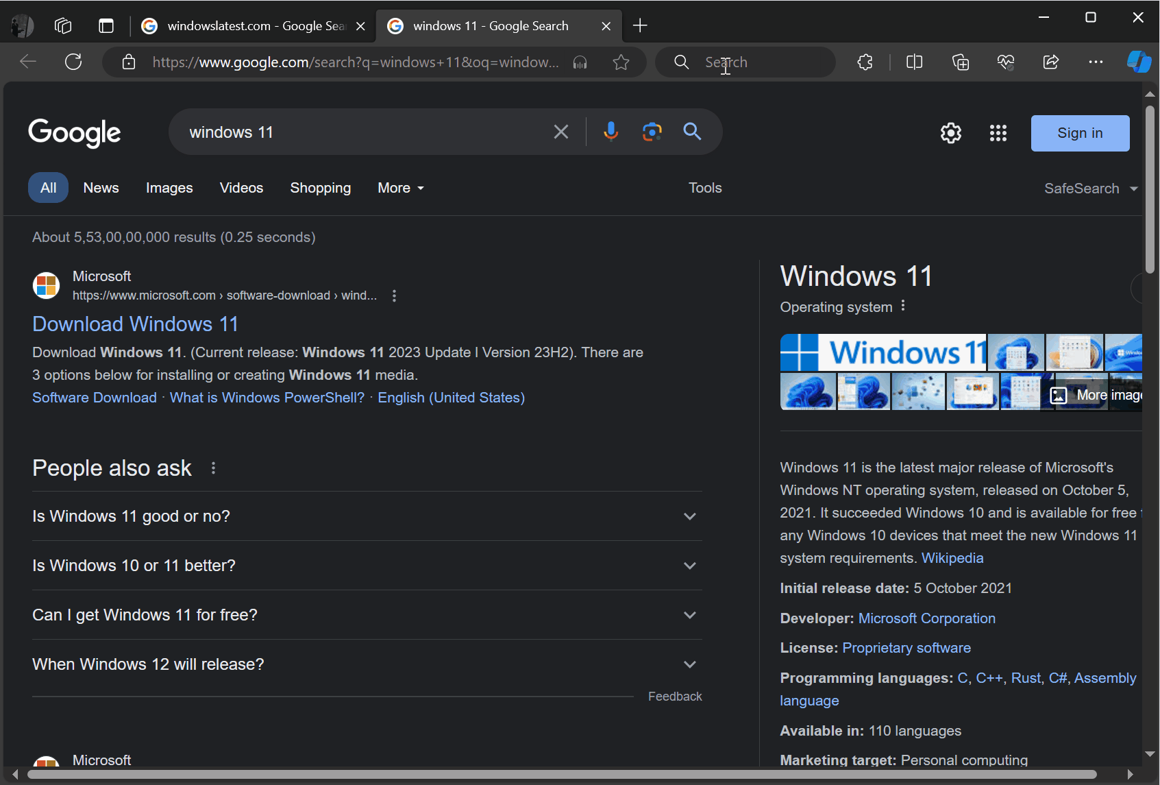 Microsoft-Edge-search-bar
