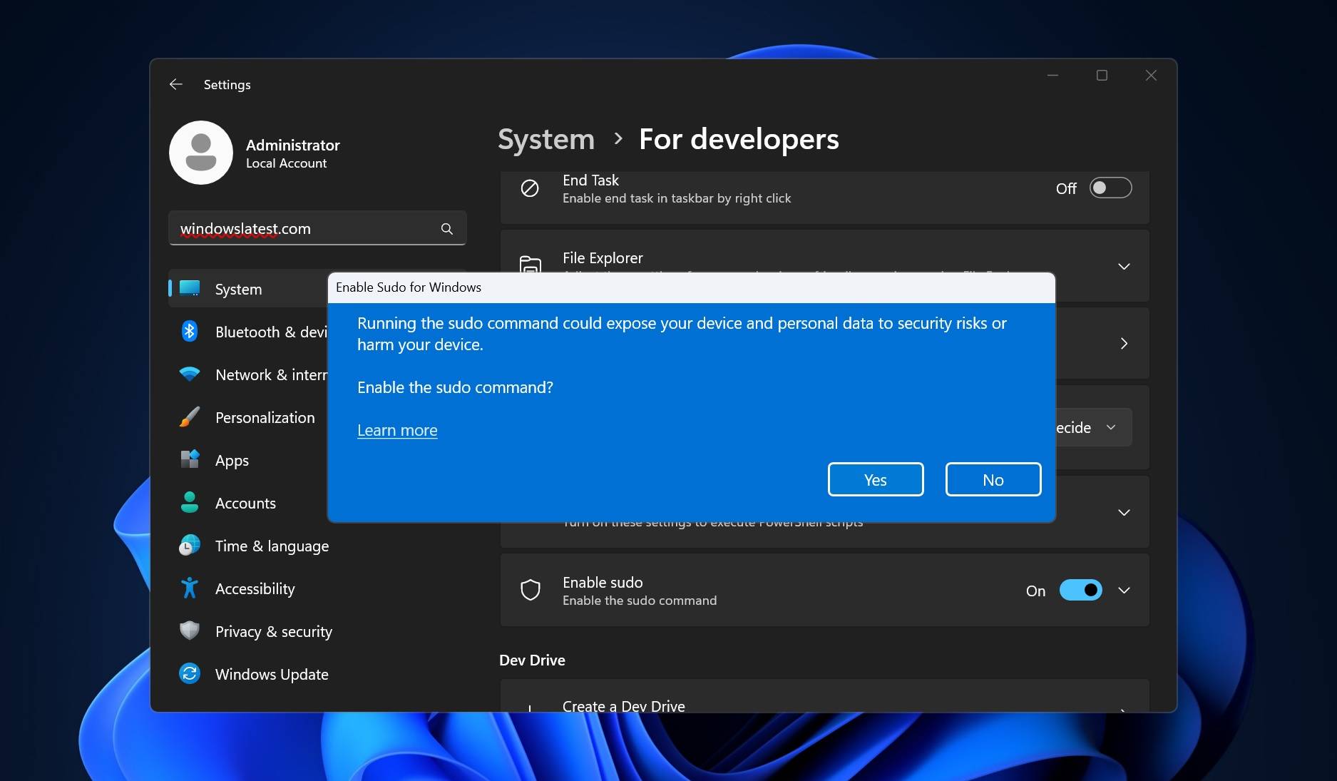 Windows-Sudo-command-settings-2