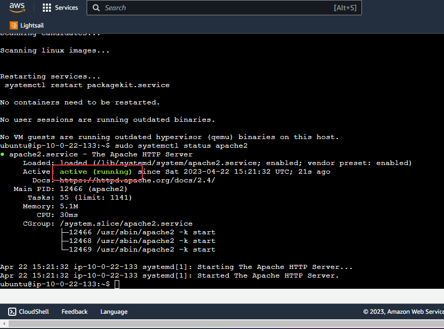 Check-Apache2-Service-status-on-Ubuntu-Ec2