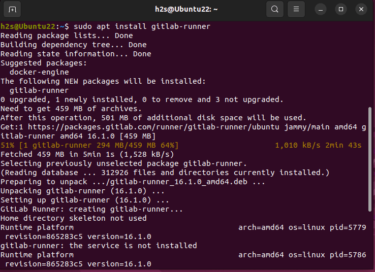 Install-GitLab-Runner-on-Ubuntu