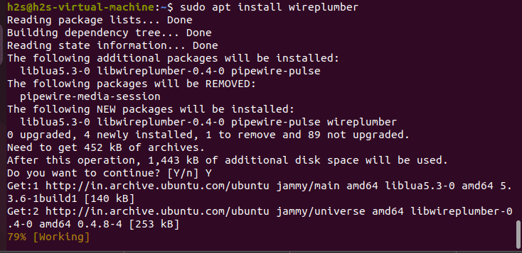 Install-WirePlumber-service