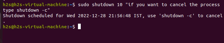 Linux-turn-off-command-with-time