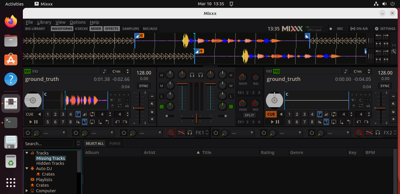 Mixxx-DJ-software-Interface-on-Ubuntu-20.04-or-22.04