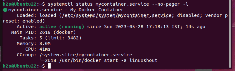 Start-Enable-Docker-Container-Service
