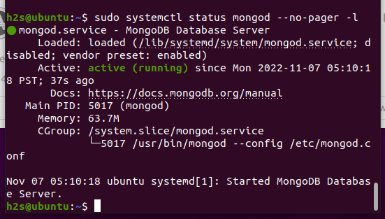 Start-and-Enable-the-MongoDB-service