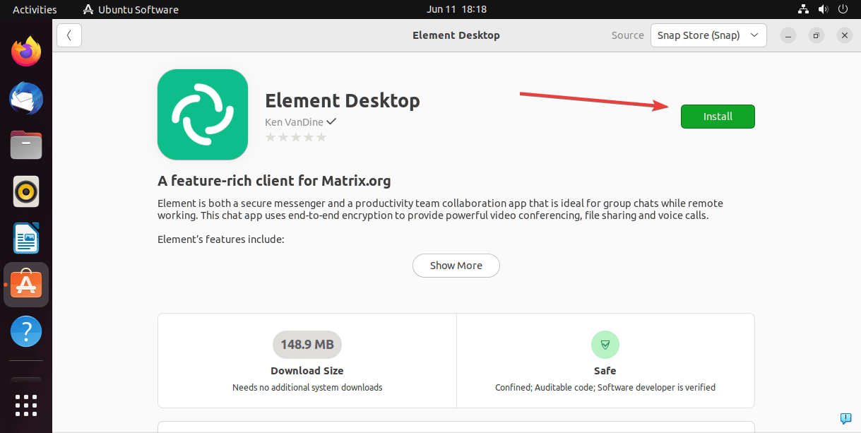 Use-GUI-to-install-Element-Desktop