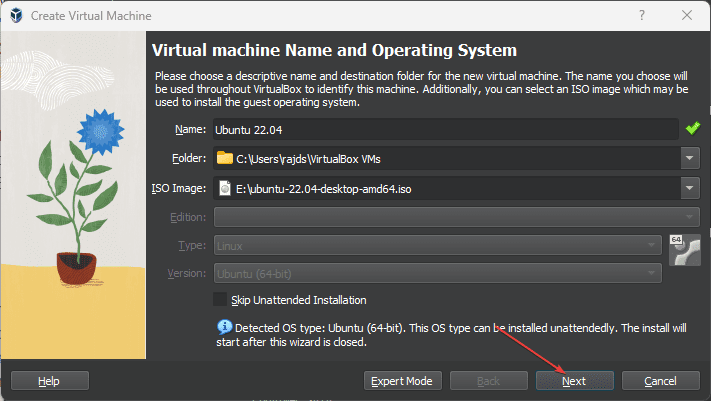 automatic-installation-of-Ubuntu-on-VirtualBox
