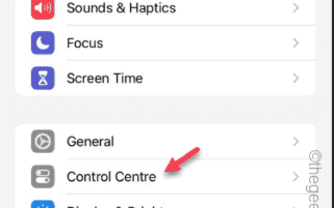 控制中心在iPhone中不起作用：修复