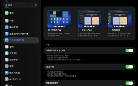 iPadOS 26 窗口化作技巧