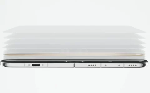 Apple 解构 iPhone Duo 屏幕折痕处理技术 纳米纹理涂层提升观感